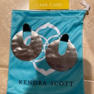 Kendra Scott earrings silver